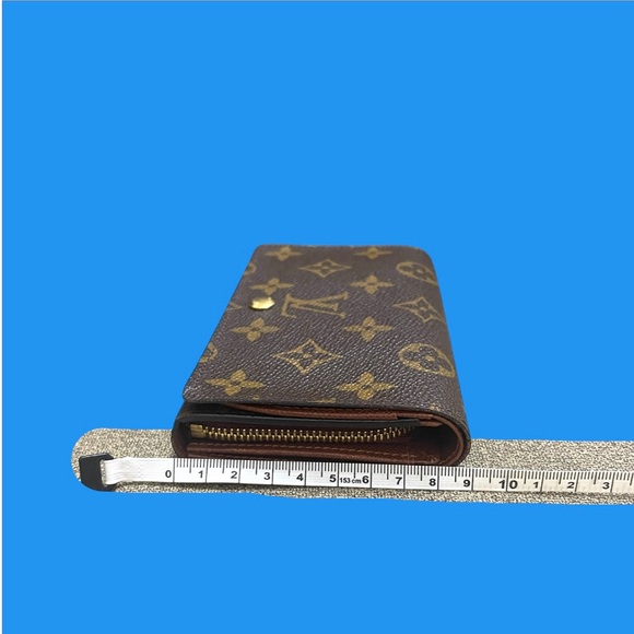 Louis Vuitton Monogram Canvas Porte Monnaie Tresor Wallet - Picture 3 of 10